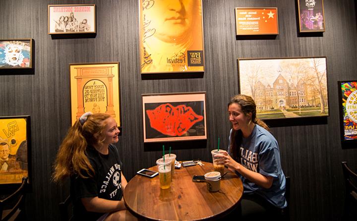 Image of Students Sitting in Starbucks